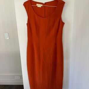 Original Michael Kors Orange Sheath Dress